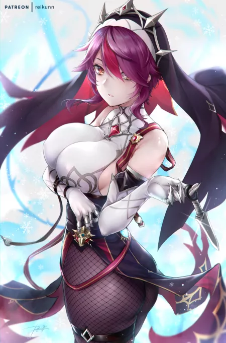 Rosaria [Genshin Impact] by Nobody396