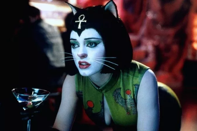 Rose McGowan as Miss Kitty awakened.... urges... in me as a teenager by Silakaruna
