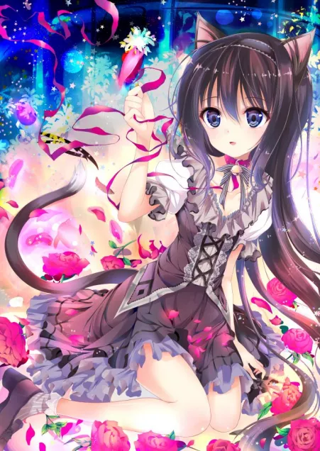 Rose petals by Dhova