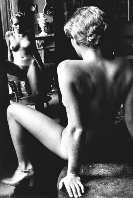 Roselyne, Arcangues, 1975 photographed by Helmut Newton by JuliaSeth