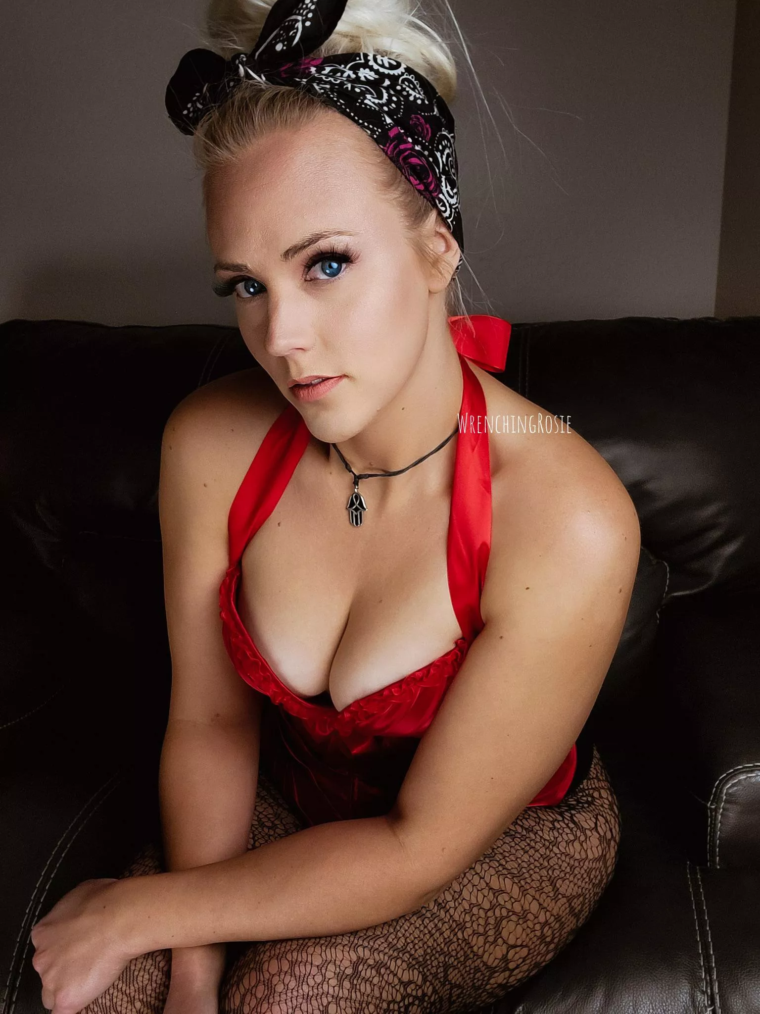 Rosie in Red posted by wrenchingrosie