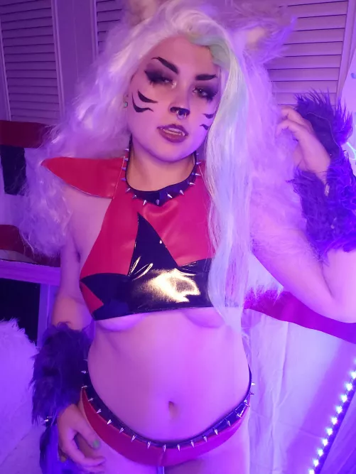 roxanne roxy wolf from five nights at freddy's security breach by bunnyymilkk