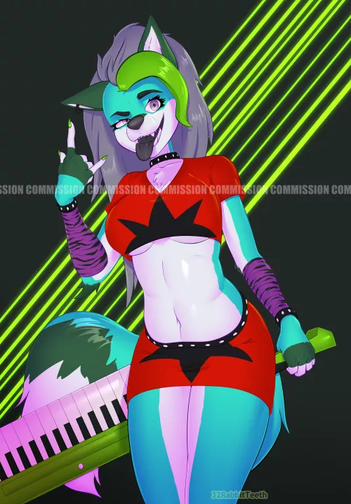Roxanne Wolf Cosplay Commission for Rez_Fox (32RabbitTeeth) by 32RabbitTeeth