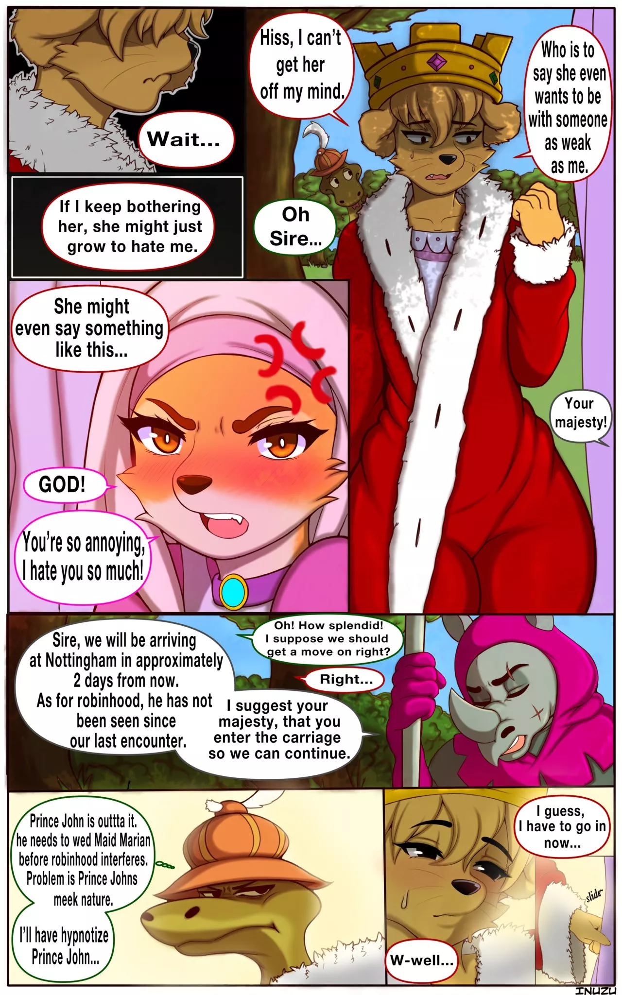 Royalty Act / Page 2 (By InuzuArtist) posted by FlikaFlack