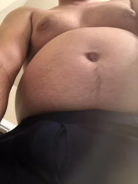 Rub my belly? by redditfetish925