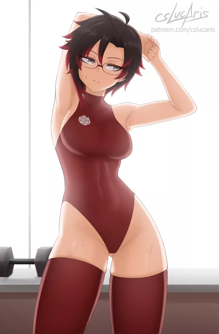 Ruby Rose Workout Leotard posted by sequence_string