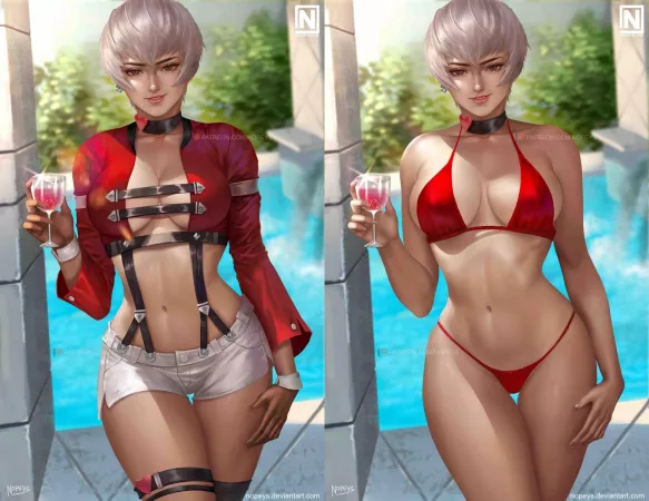 Rule 63 Yashiro Nanakase (NOPEYS) [King of Fighters] by Souted