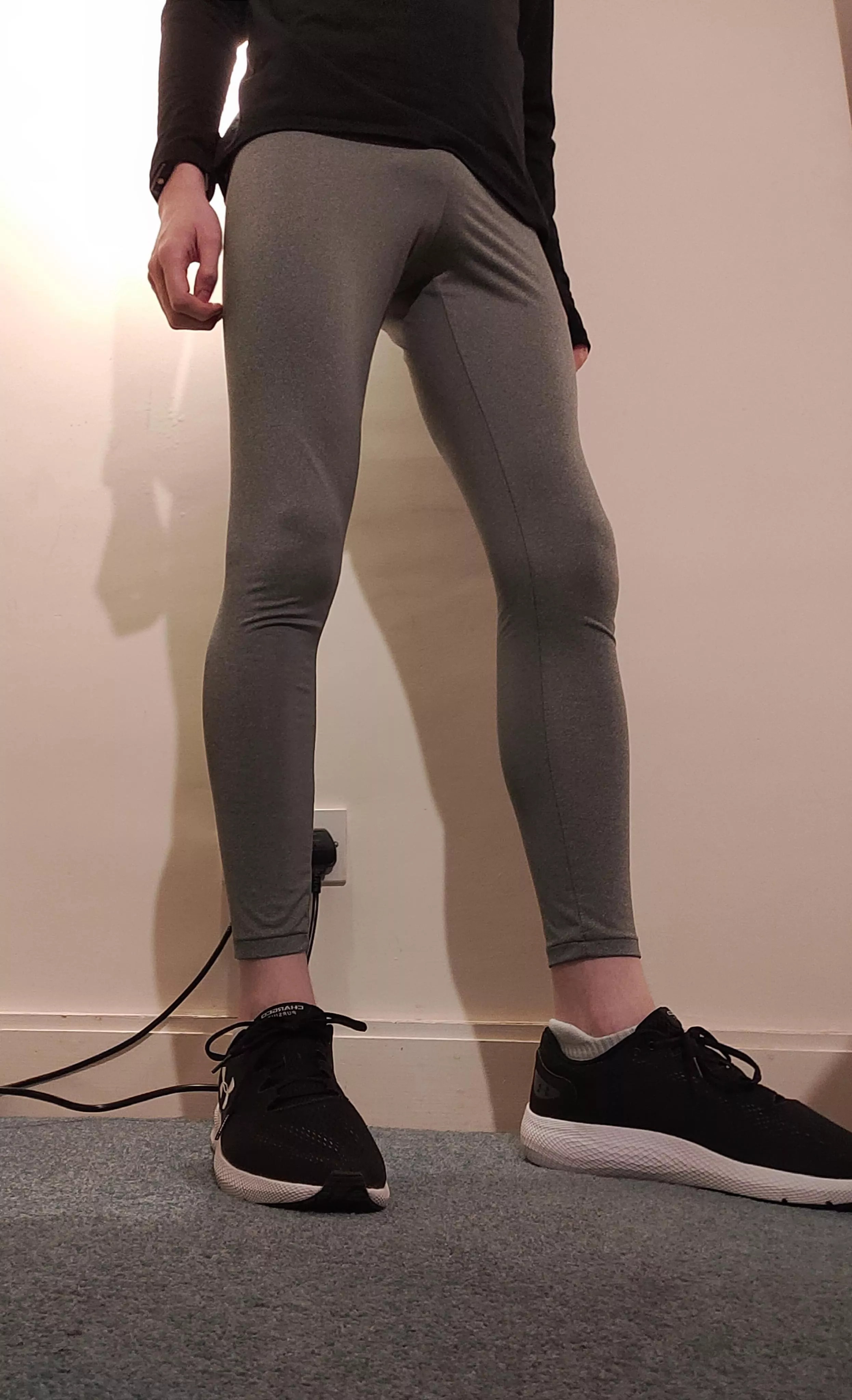 Run your hands up my legs ;) posted by exposedtwink_