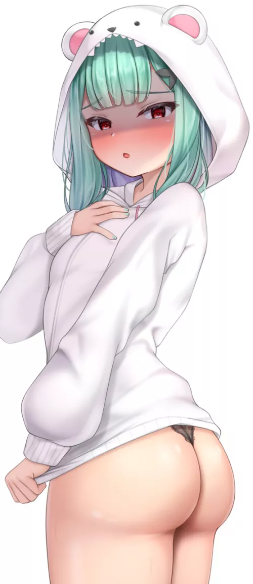 Rushia Booty. by iLewdWaifus