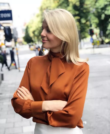 Rust Blouse by BOOOOOOOBIES