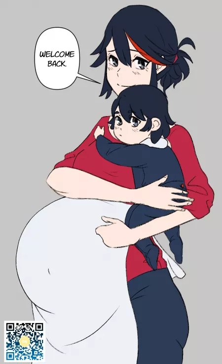 Ryuko welcomes you home [@SubjectPoint66] by MacDouggal