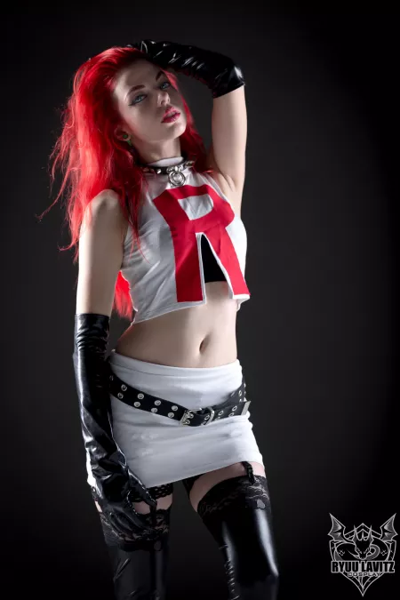 Ryuu Lavitz as Jessie from Pokemon(photocred: CJ Fuchs) by sarevok9