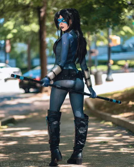 Ryuu Lavitz as Nightwing (Photocred: Candid John Kim) by sarevok9