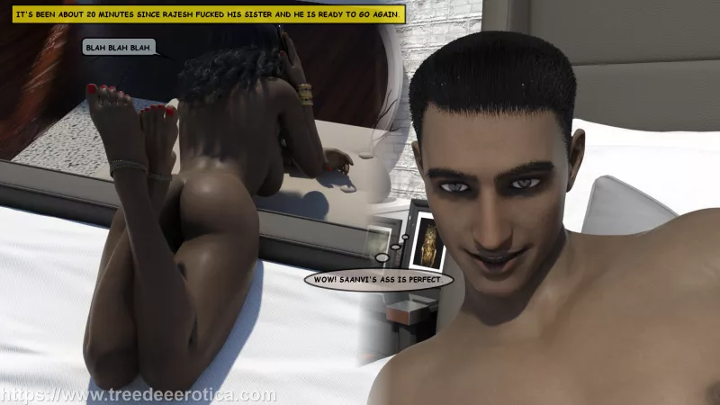 Saanvi and her brother(treedeeerotica)[The SW The Masseuse] Links in Comments by webtreedeee