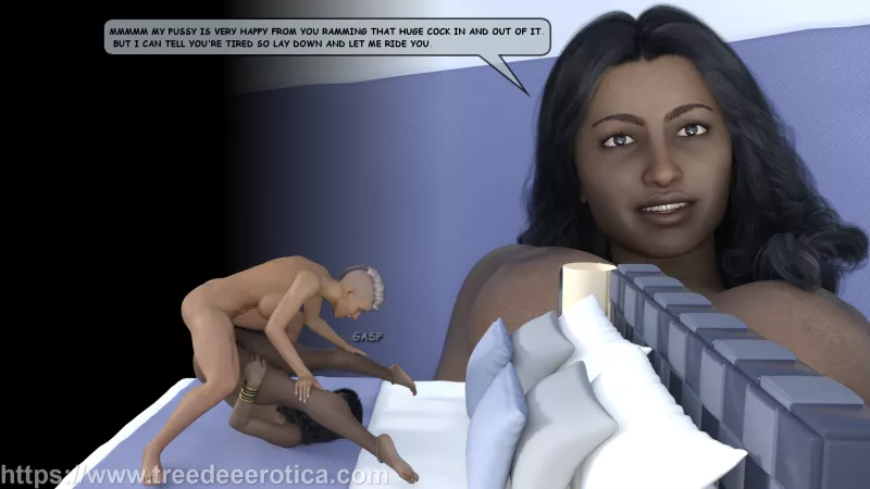 Saanvi getting fucked by Sam the Futanari by treedeeerotica