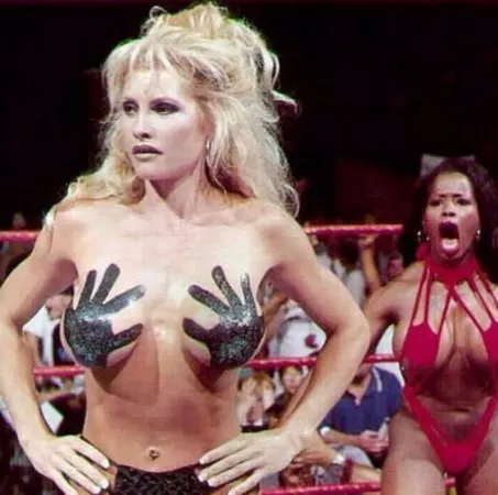 Sable and Jaqueline in 1998 by Stratusfactiontime