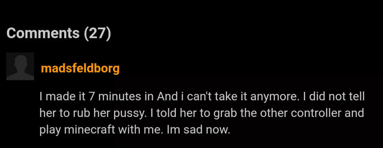 sad Minecraft player by Ret0t0