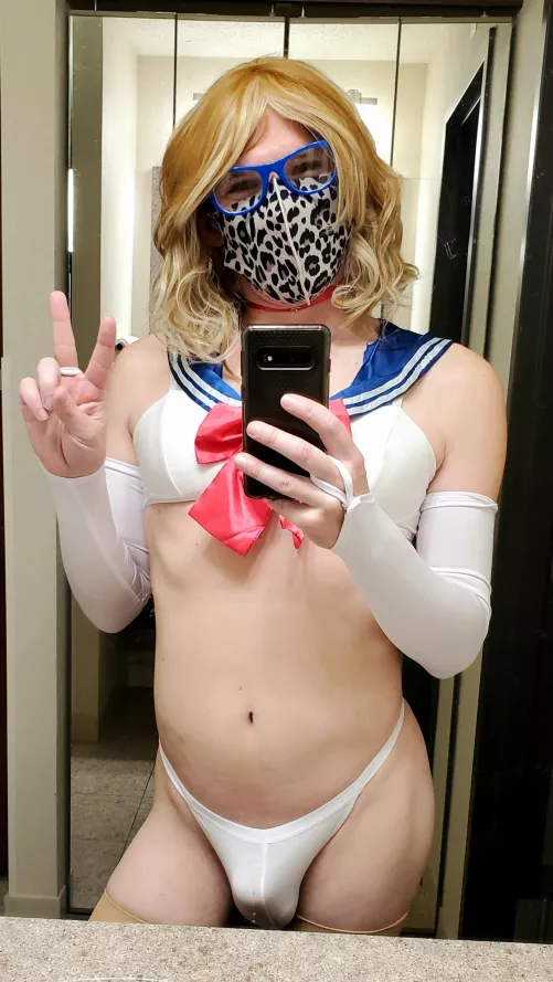 Sailor Scout bulge by Sissycumslutandrea
