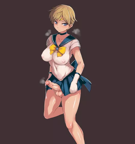 Sailor Uranus Aroused (Ubanis) [Sailor Moon] by sequence_string