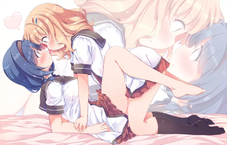 SakuHima [Yuru Yuri] by faustol