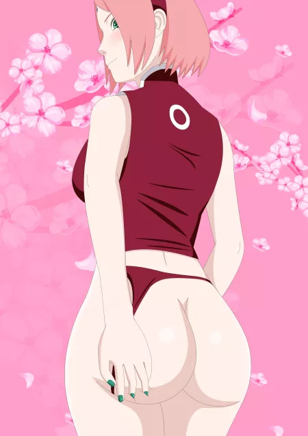 Sakura dumptruck ass by No_Examination_4053