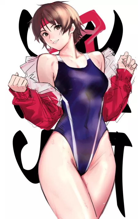 Sakura Swimsuit (Tetsu) [Street Fighter] by sequence_string