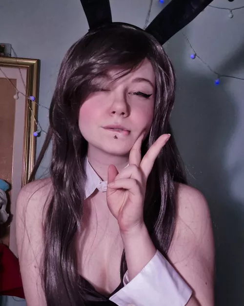 Sakurajima Mai from Rascal Does not Dream of Bunnygirl Senpai - It's a little costest, hope that you'll like it by Glossystae