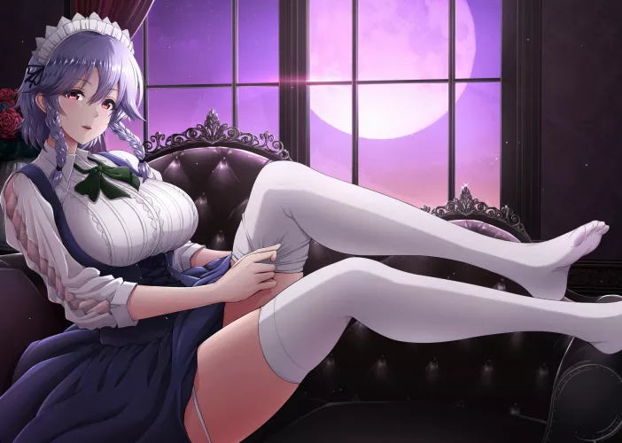 Sakuya Izayoi [Touhou Project] by RealSimonDiamond