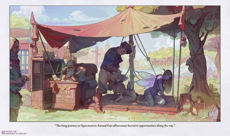 Salazar's Bazaar Adventures -Roadside Opportunities (OC) - (sabu) by The_Sabu