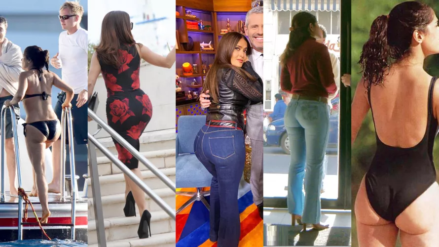 Salma Hayek’s boobs are awesome but her ass deserves as much attention. by Stanley_Elkind