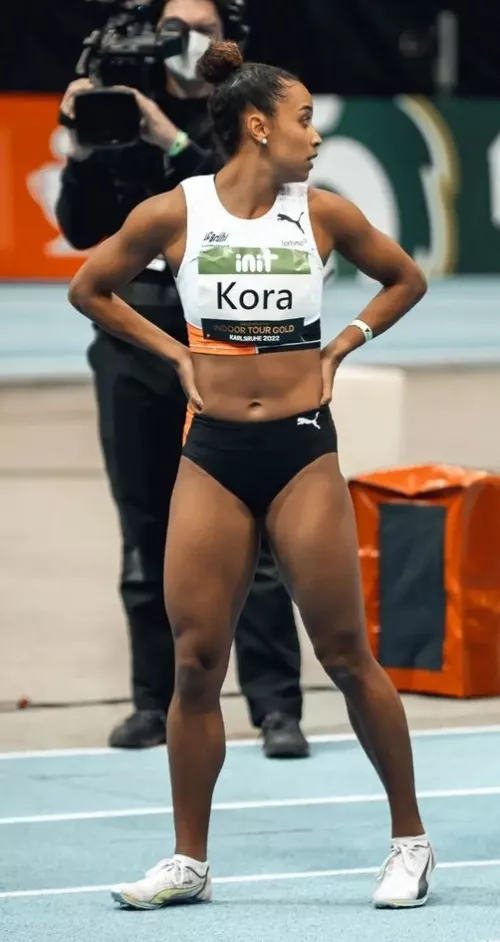 Salome Kora, Swiss sprinter by Toya_OS