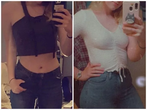 Same pants, lots of pounds later hehe 😊 by throwaway072418