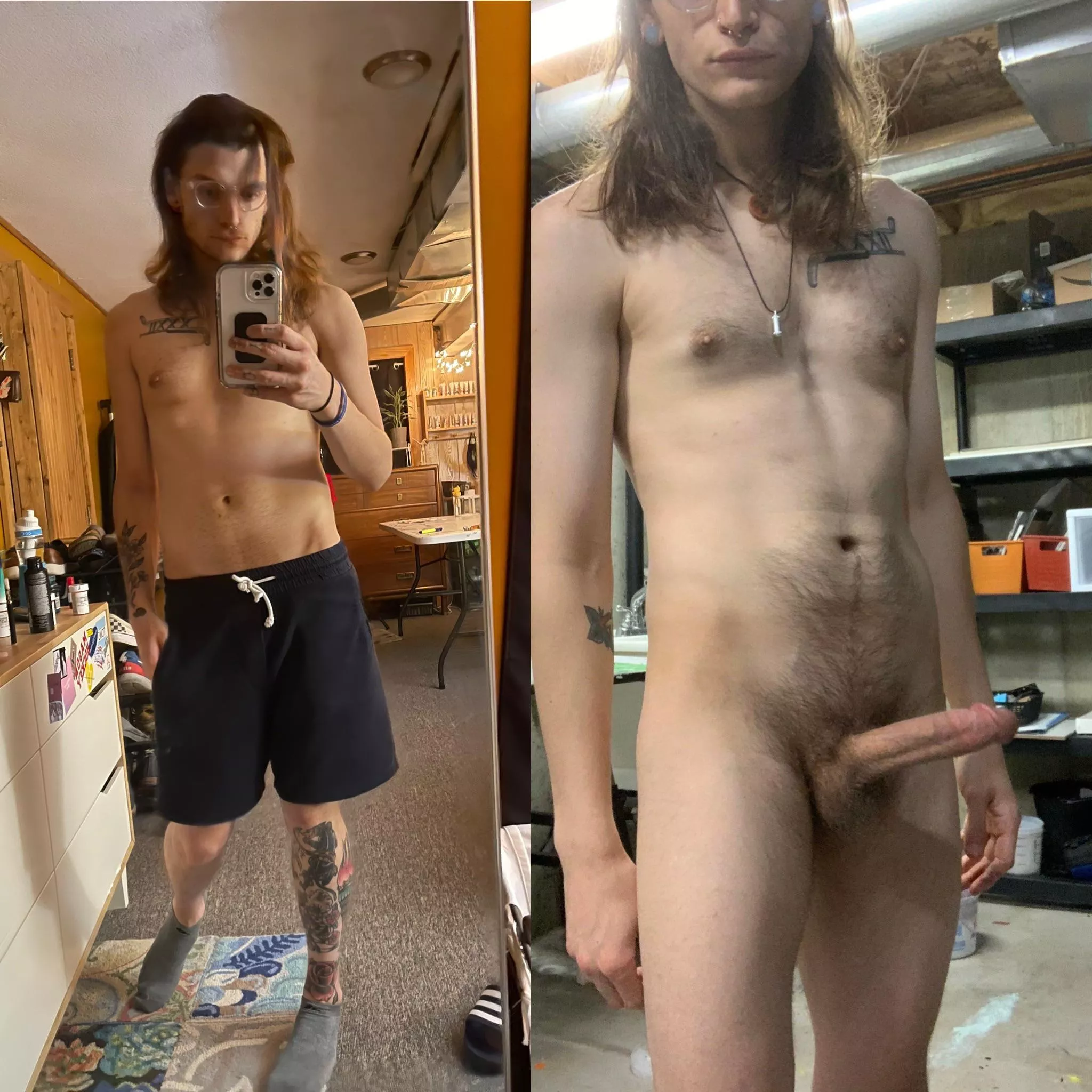 Same Picture, Two sides of Me 😱 posted by csvwart