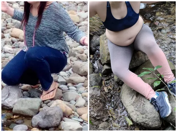 Same pose a couple years apart... by oxCloverxo