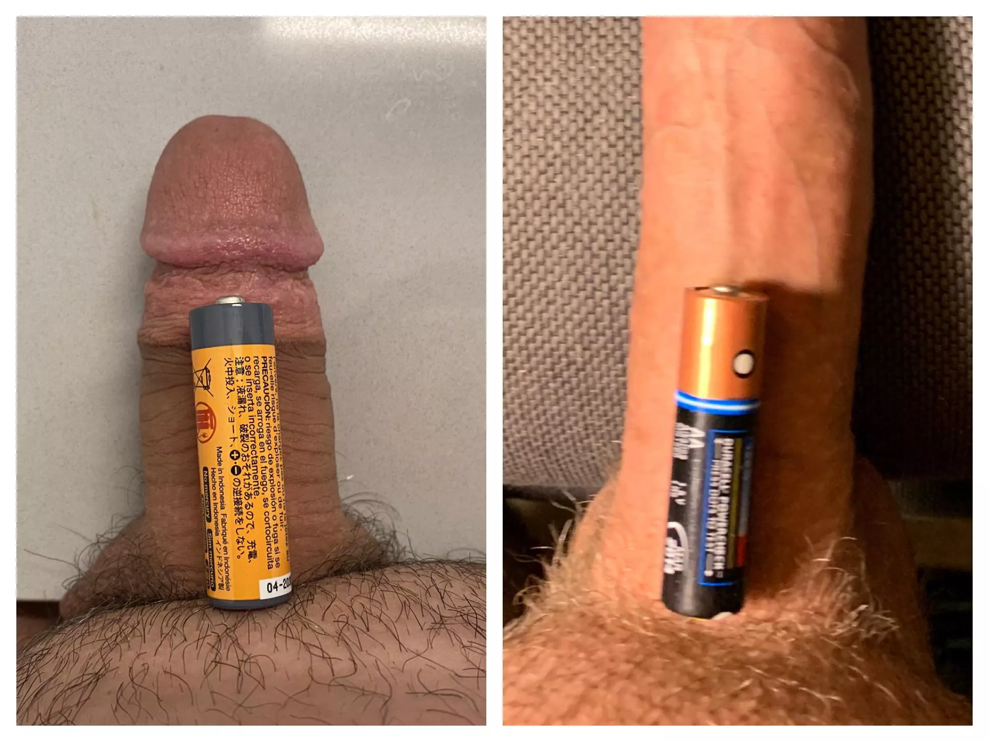 Same scale, this happened. 😄 Me on the right. posted by package7