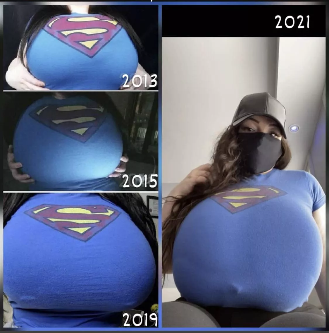 Same shirt. China Chaze growth over the years. posted by Seedythrowaway1803