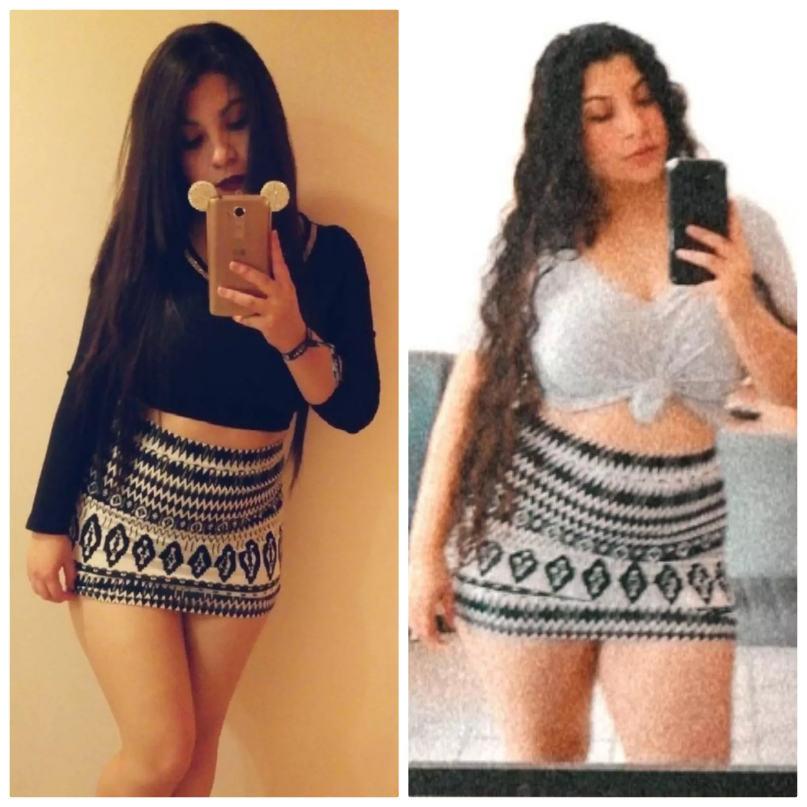 Same Skirt, 2 years ✨✨✨✨✨✨✨✨✨✨ posted by julimonade