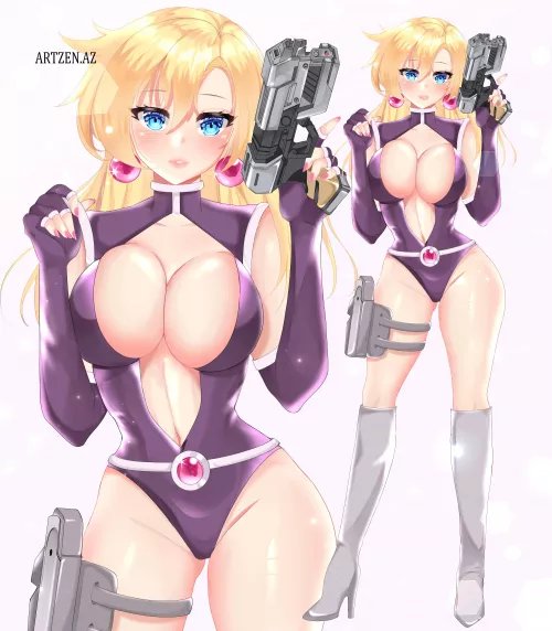 Samu fanart commission work by me by artzenaz