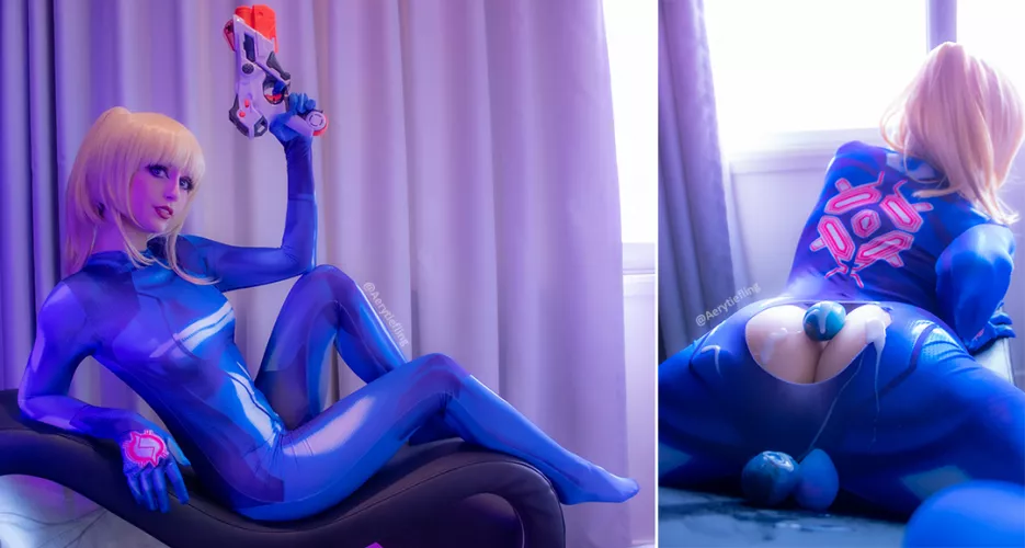 Samus after being used by Aery Tiefling [self] by AeryTiefling