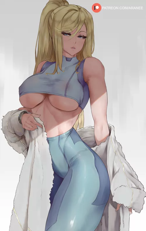 Samus (Araneesama) [Metroid] by Kuro-Oji