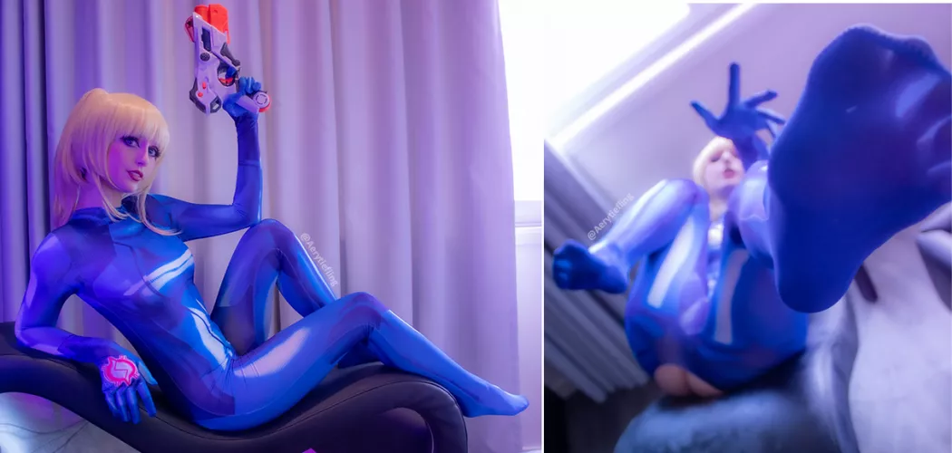 Samus from Metroud by Aery Tiefling [OC] by AeryTiefling