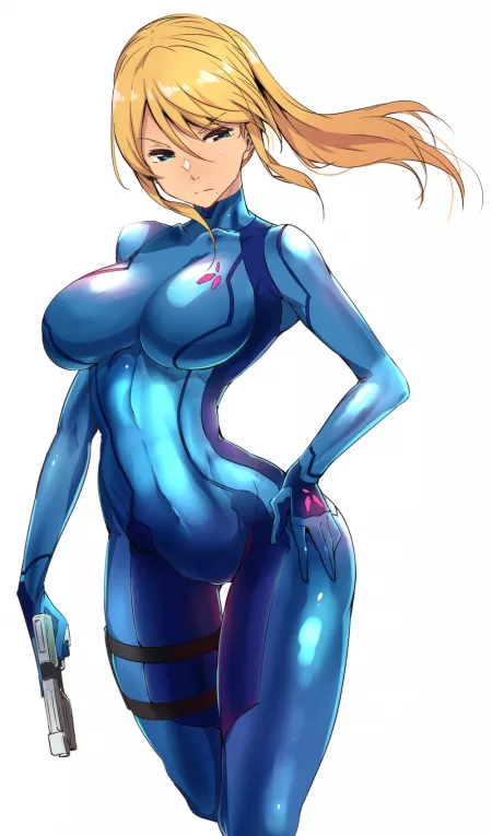 Samus Skin -Tight Zero Suit (Tokiwa Midori) [Metroid] by sequence_string