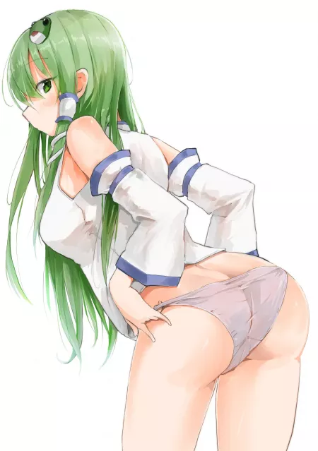 Sanae Kochiya in lingerie by sd6636