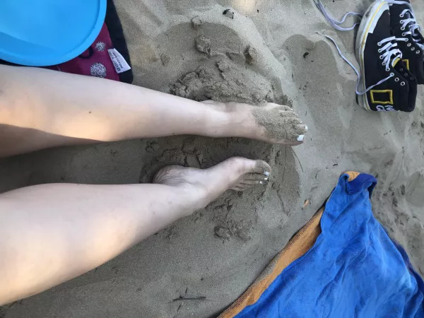 Sand is perfect to make your feet smooth. They are super soft by Ottie_Ghoul