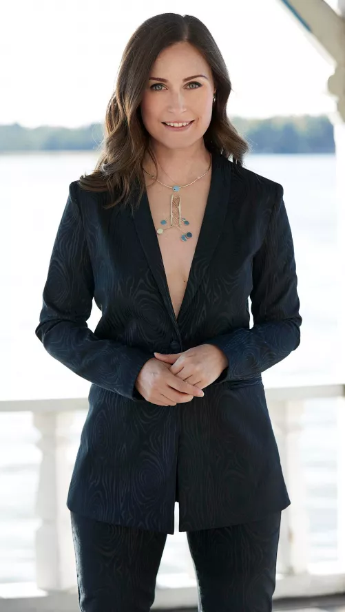 Sanna Marin, the PM of Finland by WillIsNotHot