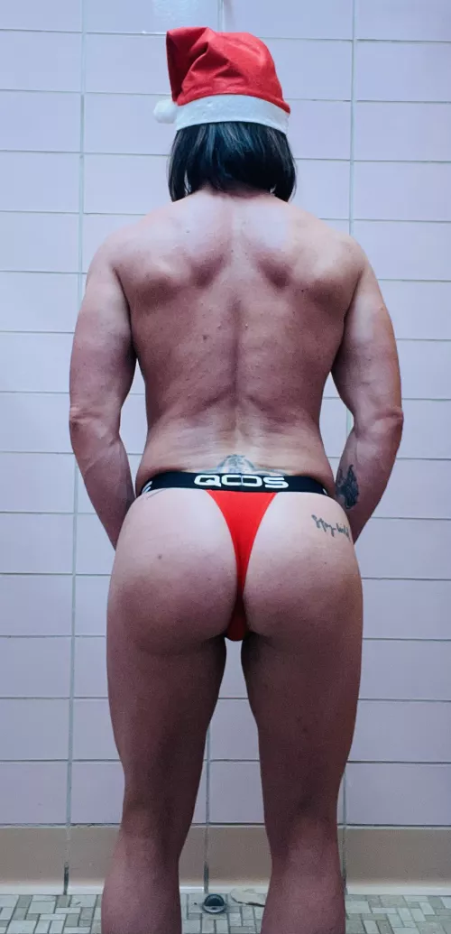 Santa baby, I like it (f)rom behind😉💋 by gangbangwife77