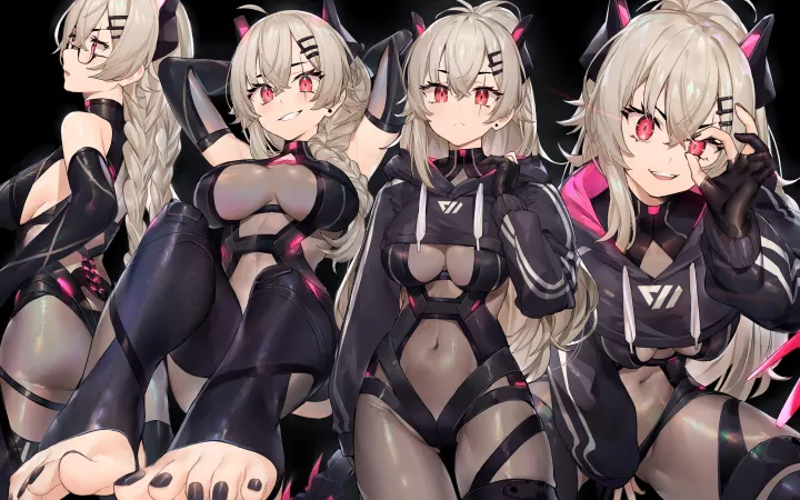 Saruei (Neonbeat) [Vtuber] by llamanatee