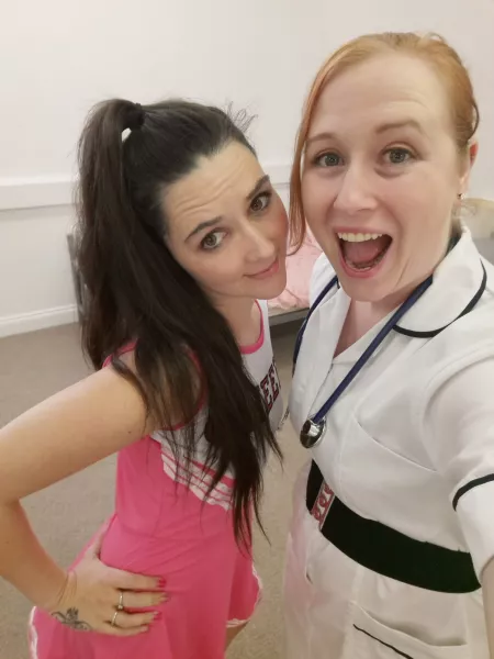 Satine Spark and Pixee Little by SpunkySpunkyAssGuy