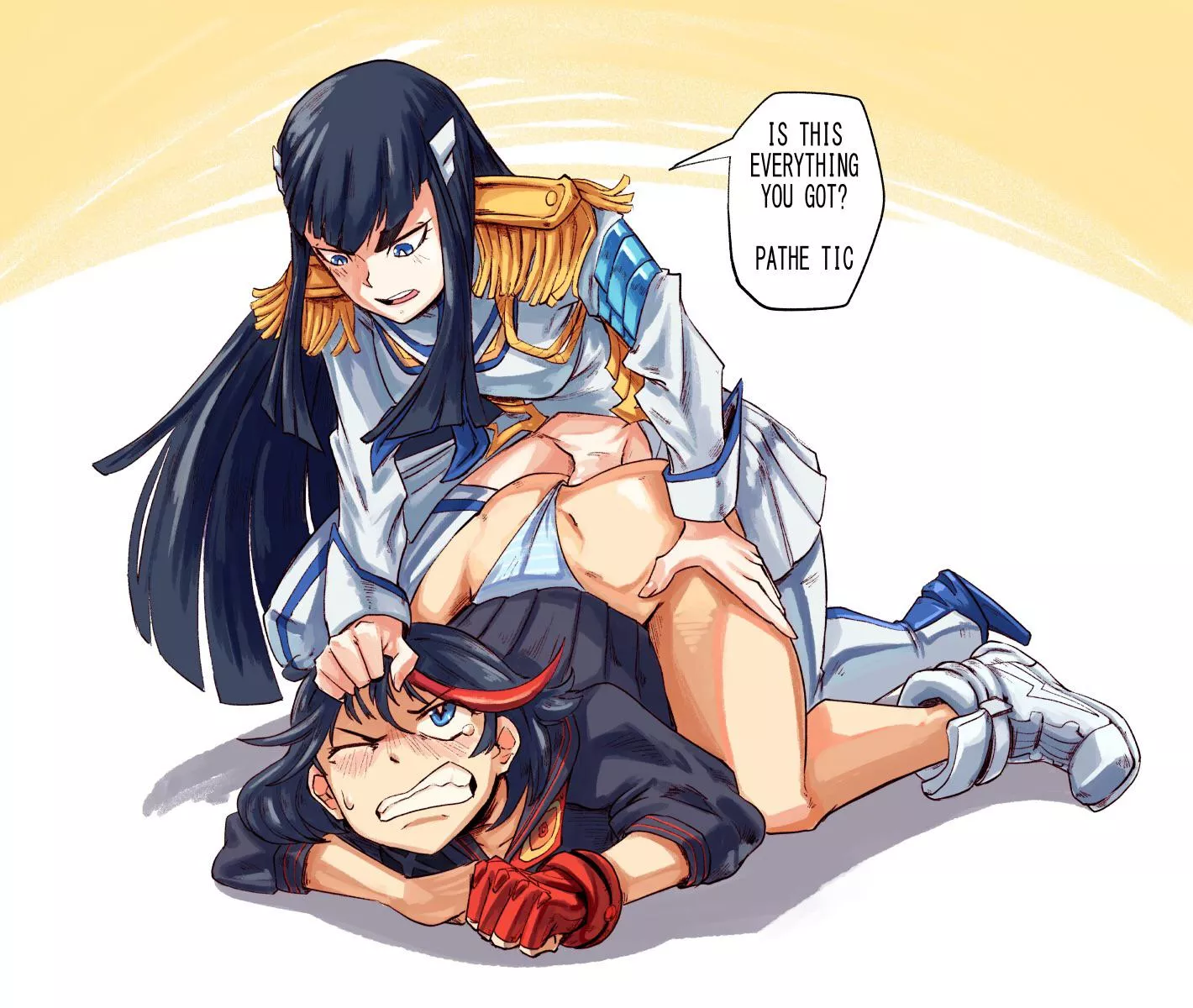 Satsuki will always find a way to dominate (boxchan) posted by Musicformyhears