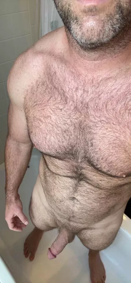 Saturday morning showers by singlexlmale